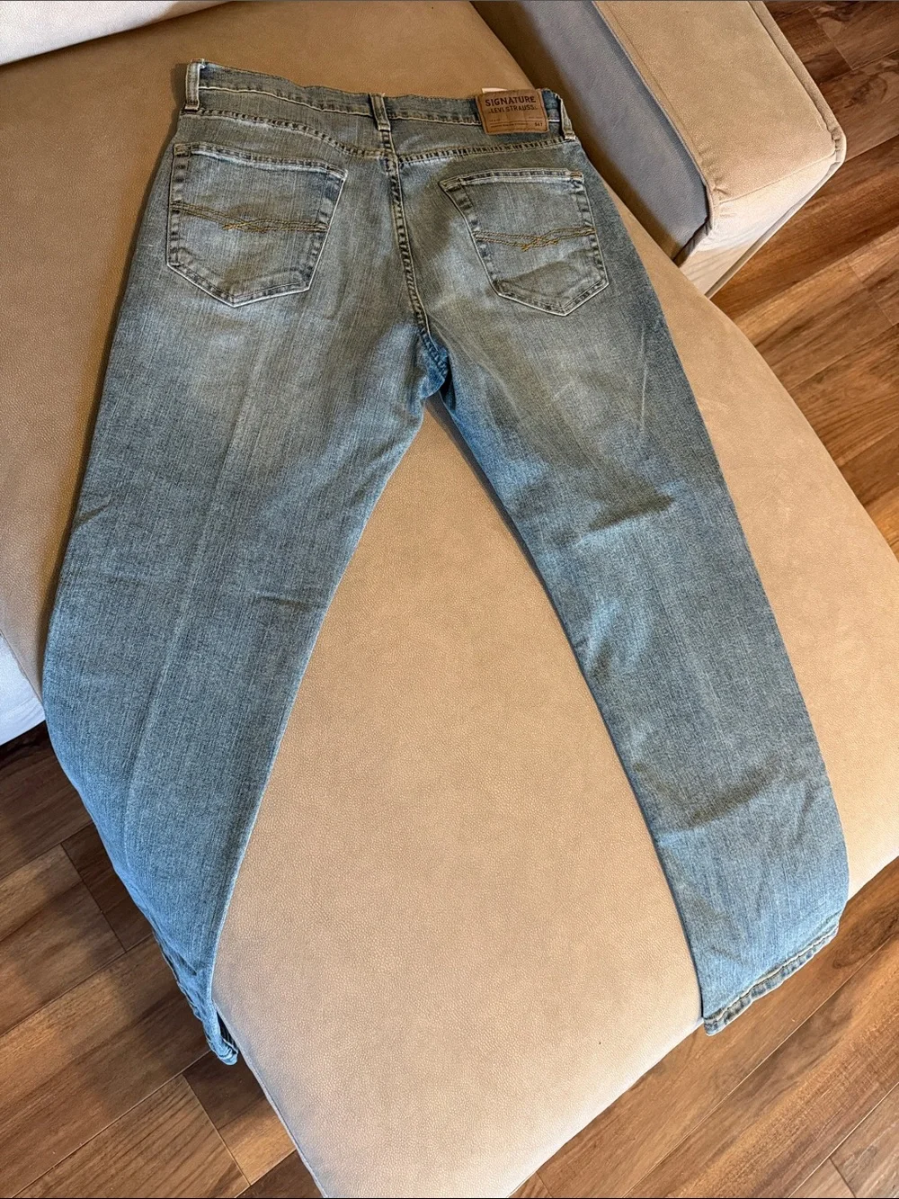 Levi's Light Wash Men’s Slim Straight Jeans 33x30